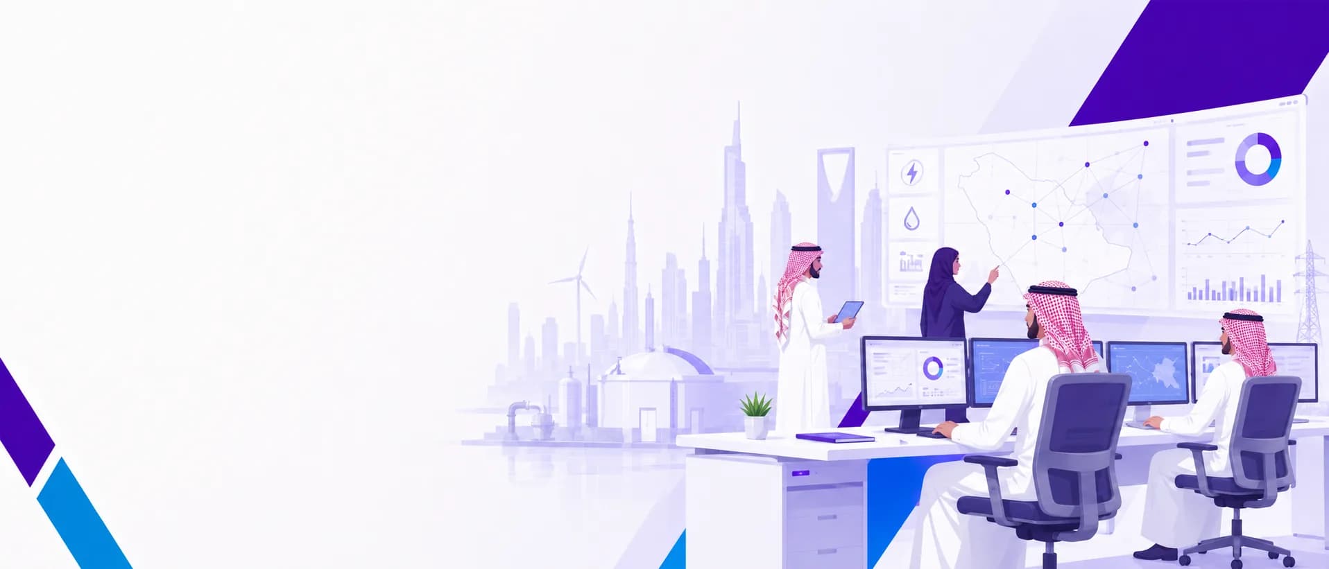 مركز تشغيل لقطاعات الطاقة والبنية التحتية في المملكة